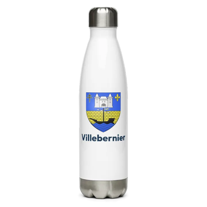 Gourde inox blason de Villebernier