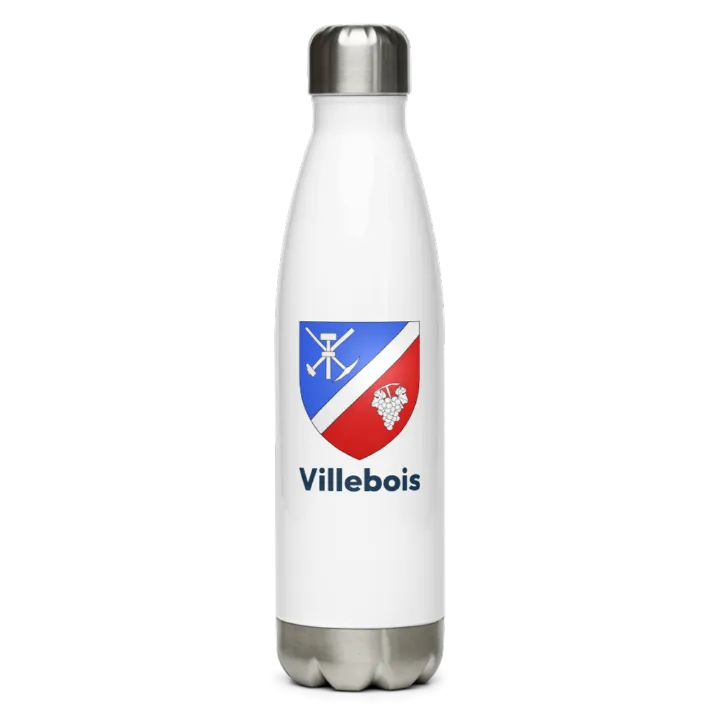 Gourde inox blason de Villebois