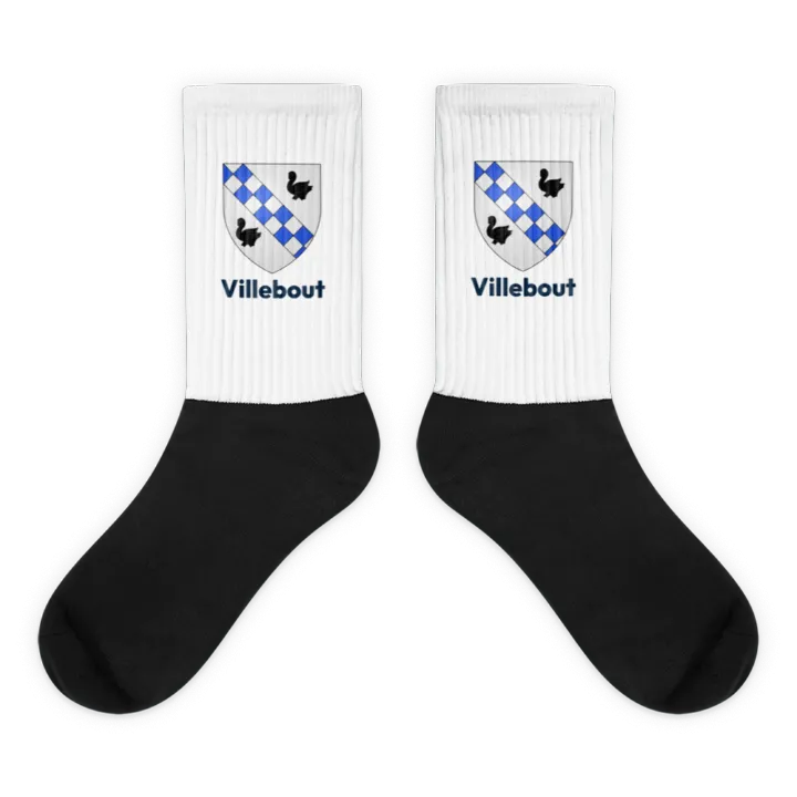 Chaussettes — blason de Villebout