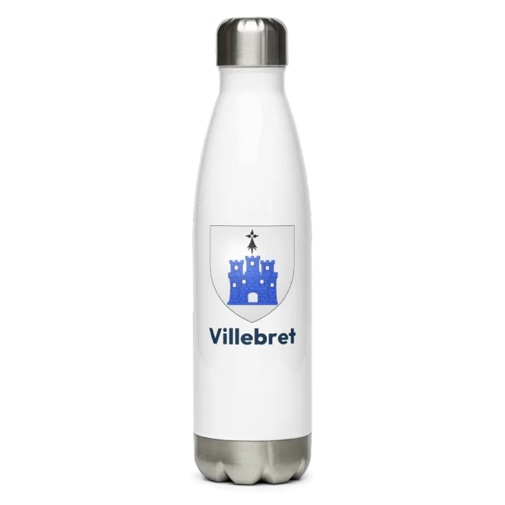 Gourde inox blason de Villebret