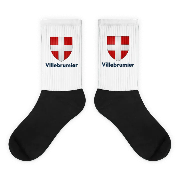 Chaussettes — blason de Villebrumier