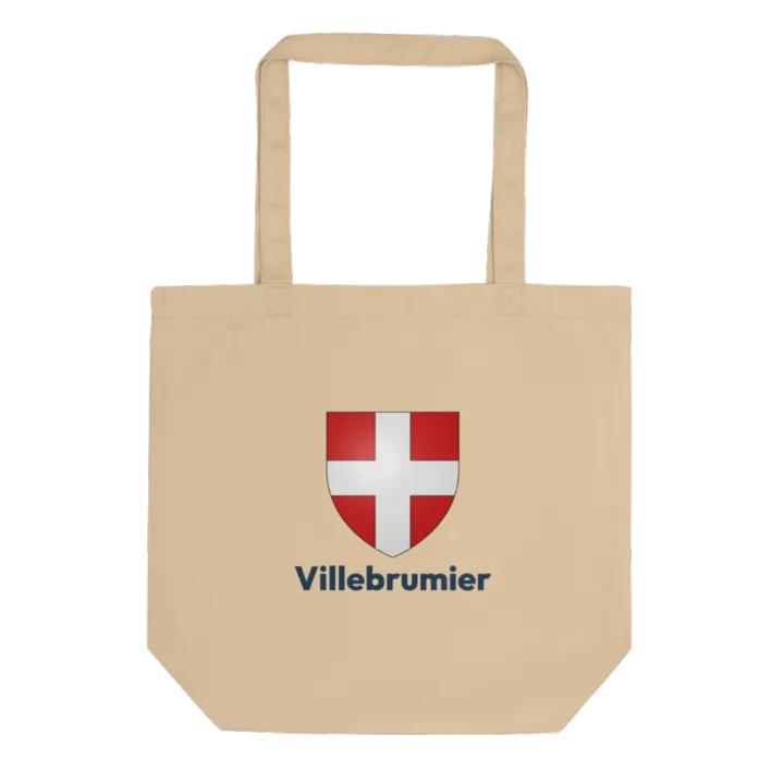 Tote bag coton bio — blason de Villebrumier