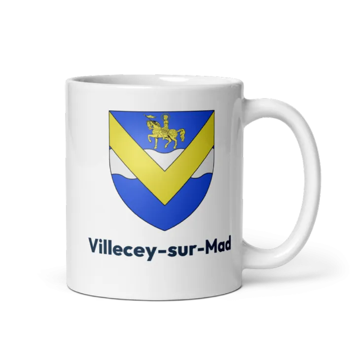 Mug blason de Villecey-sur-Mad