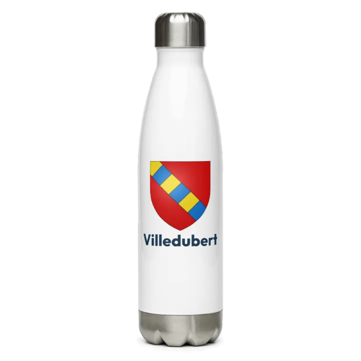Gourde inox blason de Villedubert