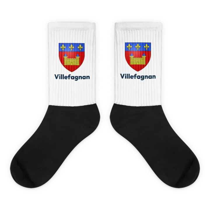 Chaussettes — blason de Villefagnan