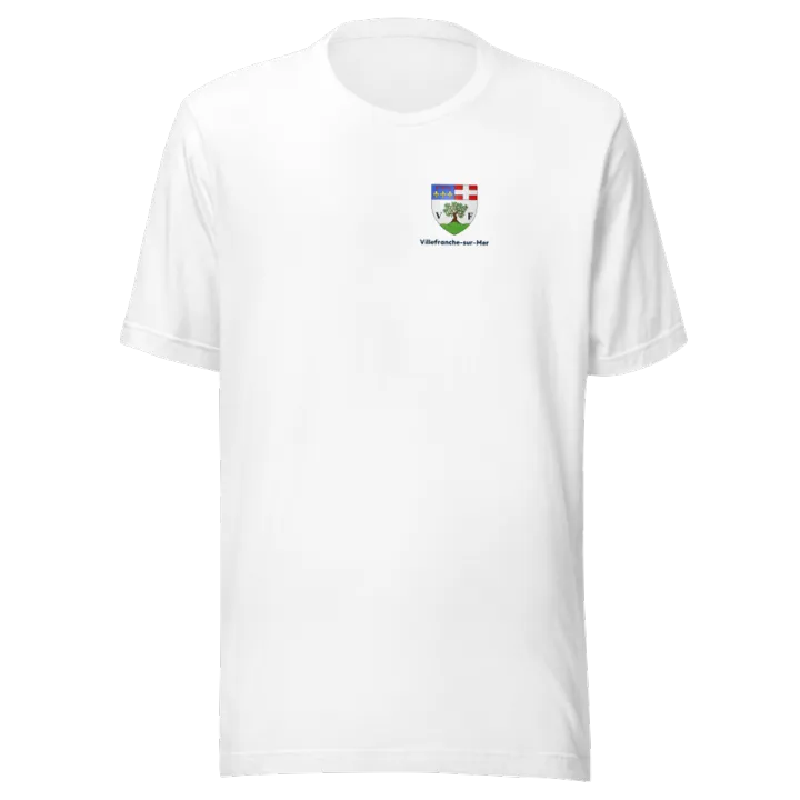 T-shirt blason de Villefranche-sur-Mer