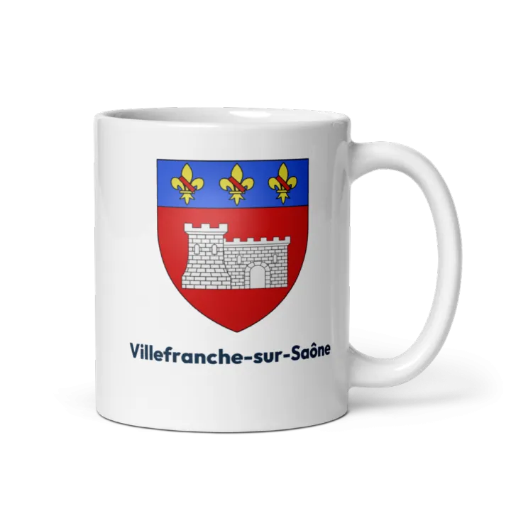 Mug blason de Villefranche-sur-Saône