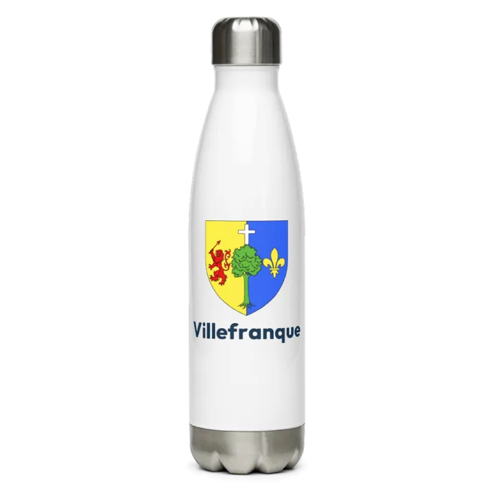 Gourde inox blason de Villefranque