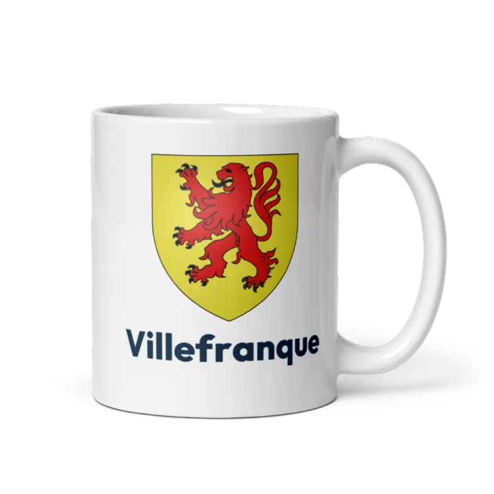 Mug blason de Villefranque