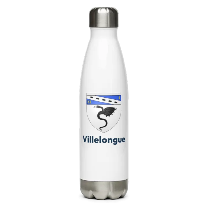 Gourde inox blason de Villelongue
