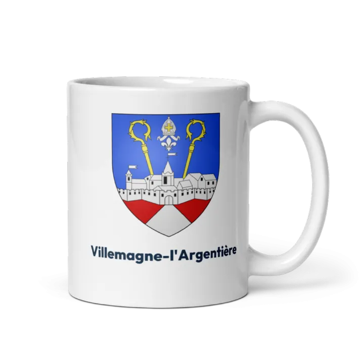 Mug blason de Villemagne-l'Argentière