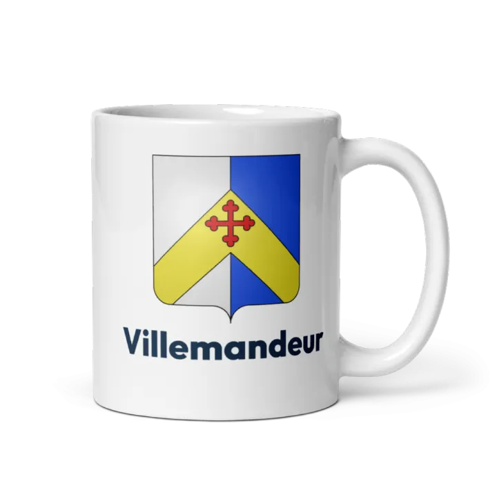Mug blason de Villemandeur