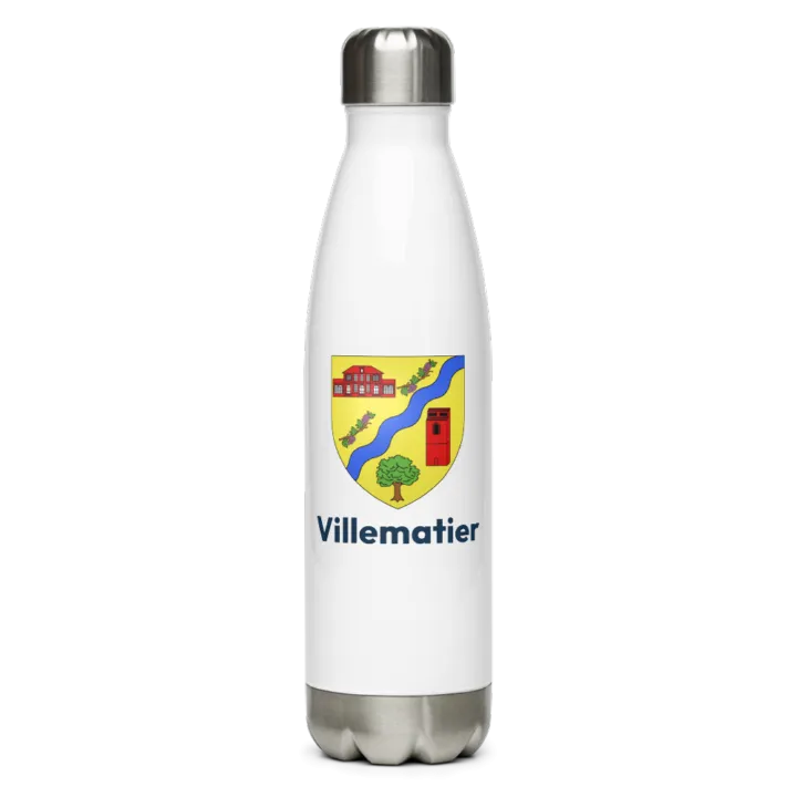 Gourde inox blason de Villematier