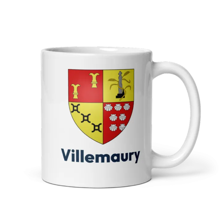 Mug blason de Villemaury