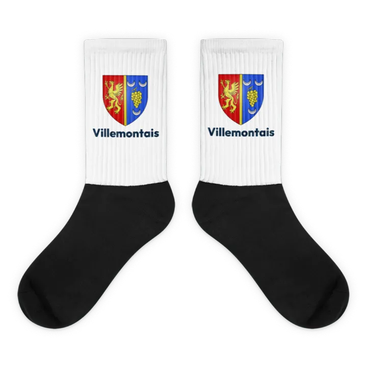 Chaussettes — blason de Villemontais