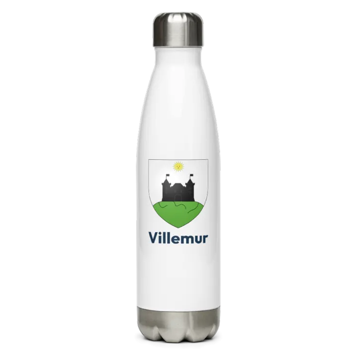 Gourde inox blason de Villemur