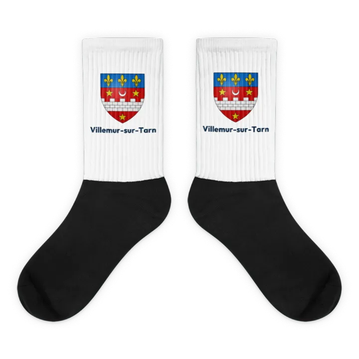 Chaussettes — blason de Villemur-sur-Tarn