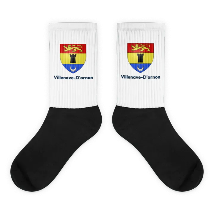Chaussettes — blason de Villenave-d'Ornon