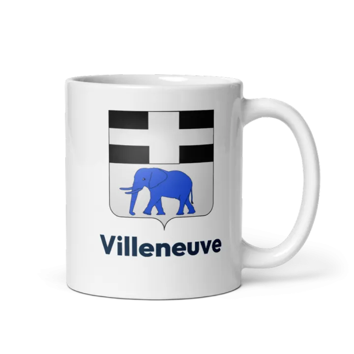 Mug blason de Villeneuve