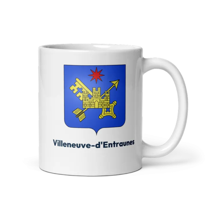 Mug blason de Villeneuve-d'Entraunes