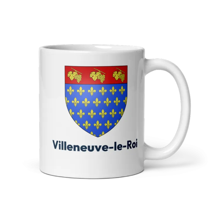 Mug blason de Villeneuve-le-Roi