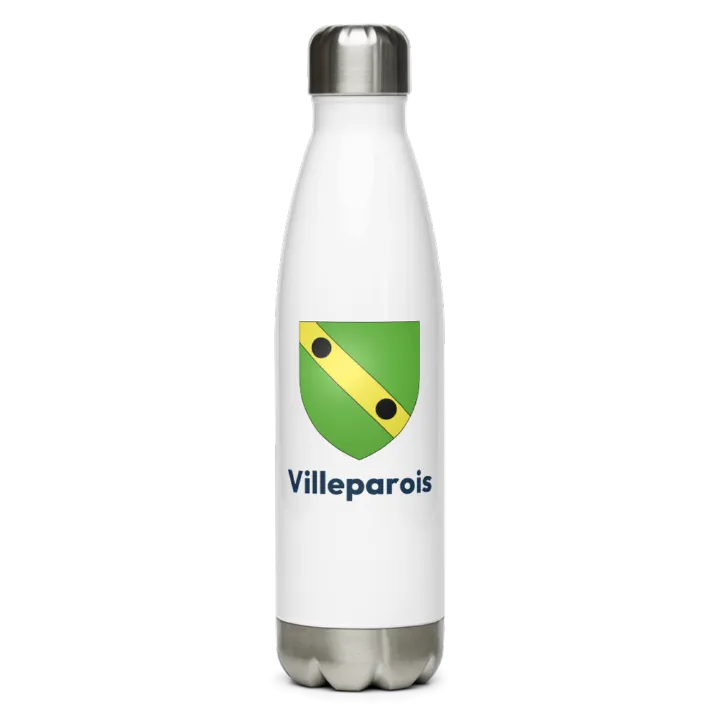 Gourde inox blason de Villeparois