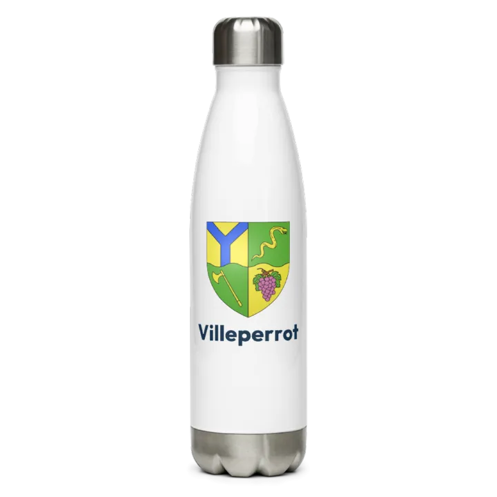 Gourde inox blason de Villeperrot