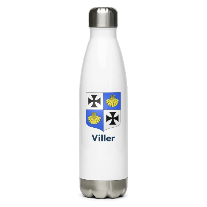 Gourde inox blason de Viller