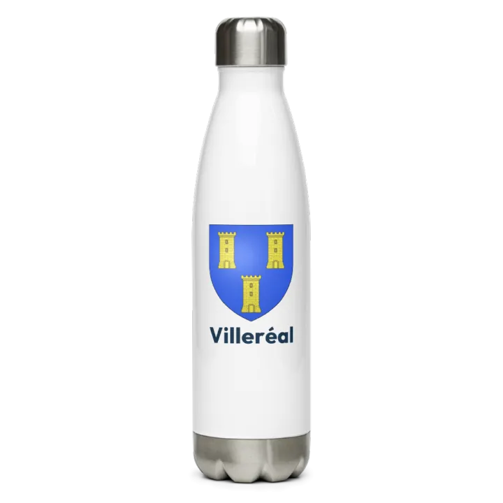 Gourde inox blason de Villeréal