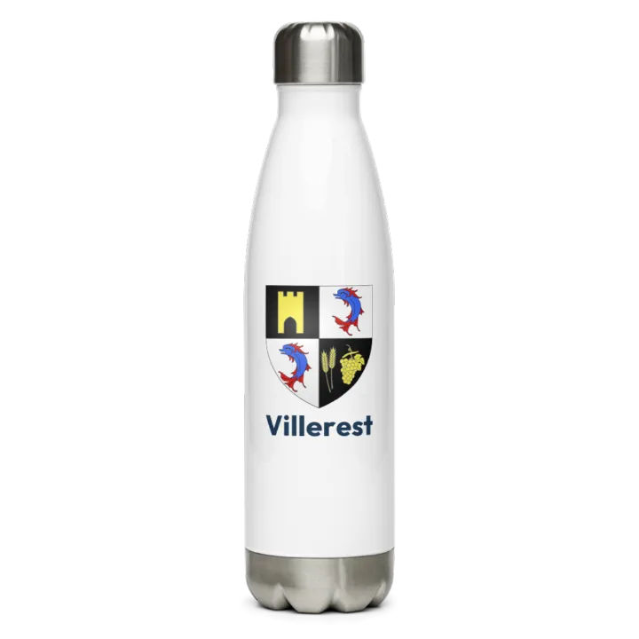 Gourde inox blason de Villerest