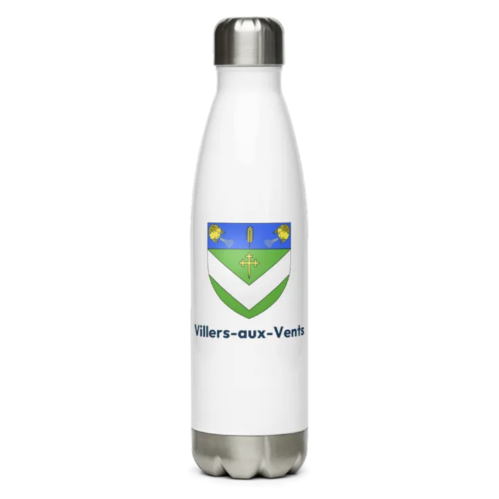 Gourde inox blason de Villers-aux-Vents