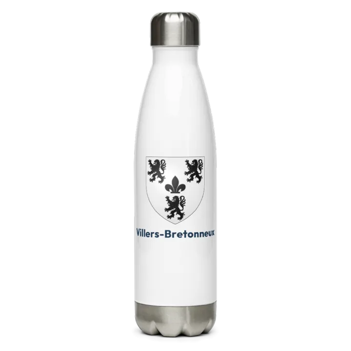 Gourde inox blason de Villers-Bretonneux