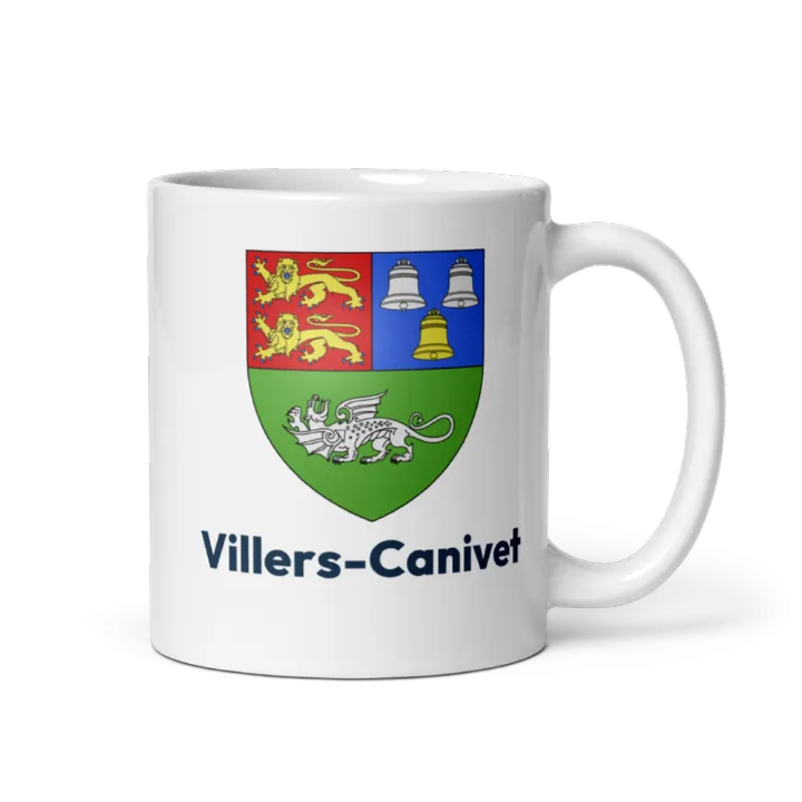 Mug blason de Villers-Canivet