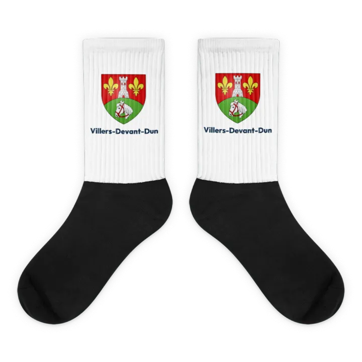 Chaussettes — blason de Villers-devant-Dun