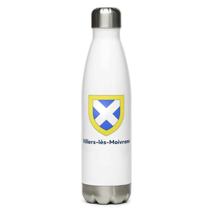 Gourde inox blason de Villers-lès-Moivrons