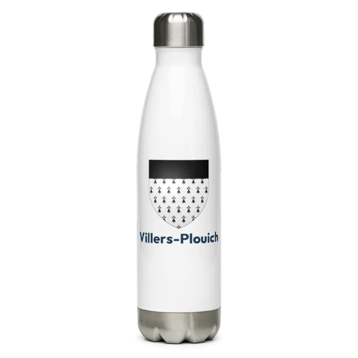 Gourde inox blason de Villers-Plouich