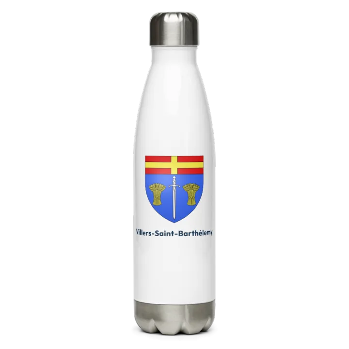 Gourde inox blason de Villers-Saint-Barthélemy