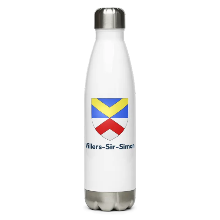 Gourde inox blason de Villers-Sir-Simon