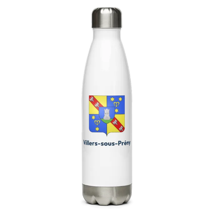 Gourde inox blason de Villers-sous-Prény