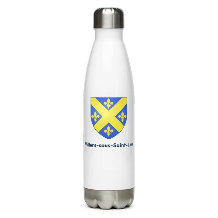 Gourde inox blason de Villers-sous-Saint-Leu