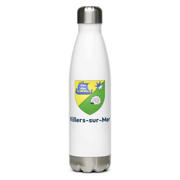 Gourde inox blason de Villers-sur-Mer