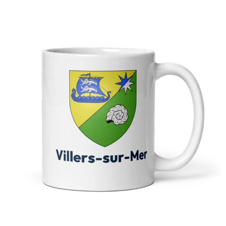 Mug blason de Villers-sur-Mer