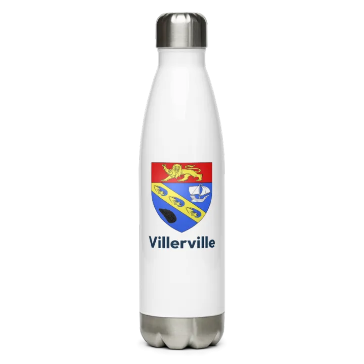 Gourde inox — blason de Villerville