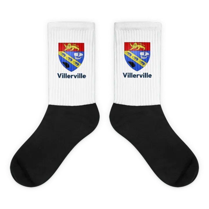 Chaussettes — blason de Villerville