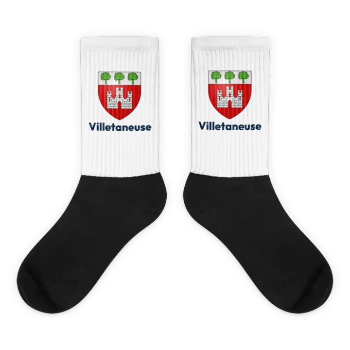 Chaussettes — blason de Villetaneuse