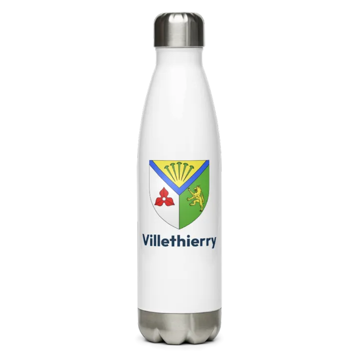 Gourde inox blason de Villethierry