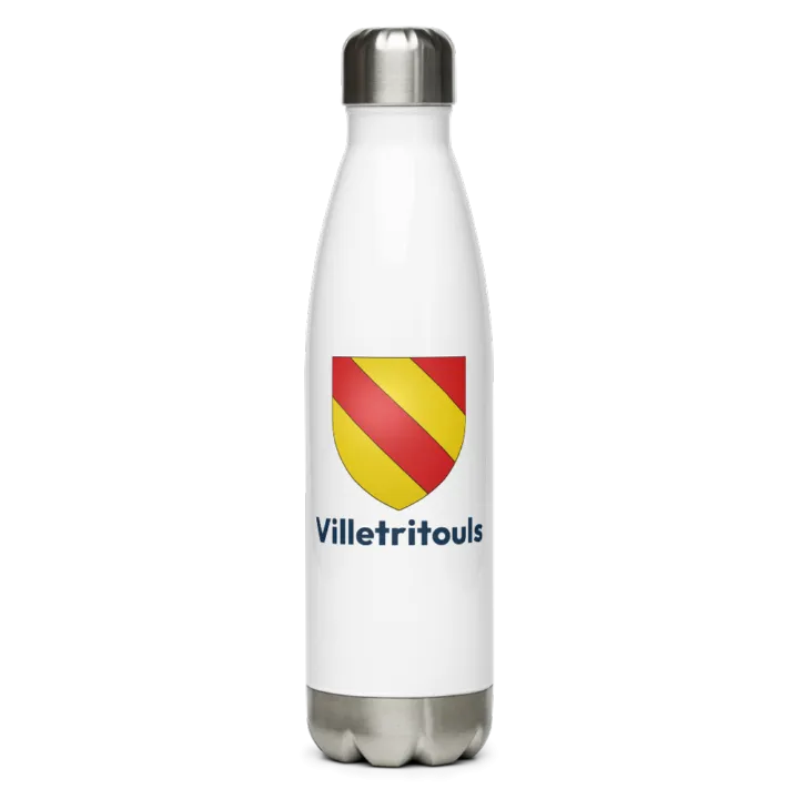 Gourde inox blason de Villetritouls