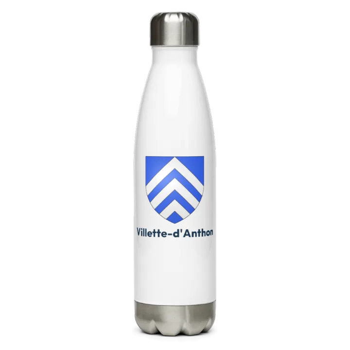 Gourde inox blason de Villette-d'Anthon