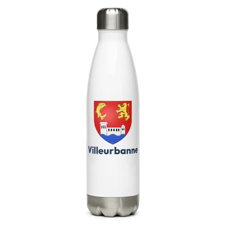 Gourde inox blason de Villeurbanne