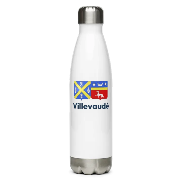 Gourde inox blason de Villevaudé